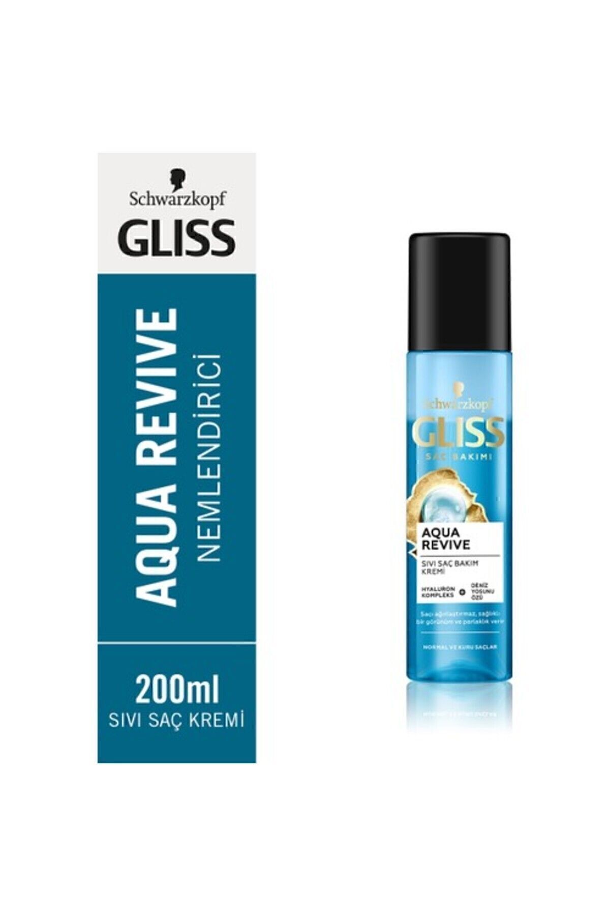 Gliss Aqua Revive Sıvı Saç Kremi 200 ml-