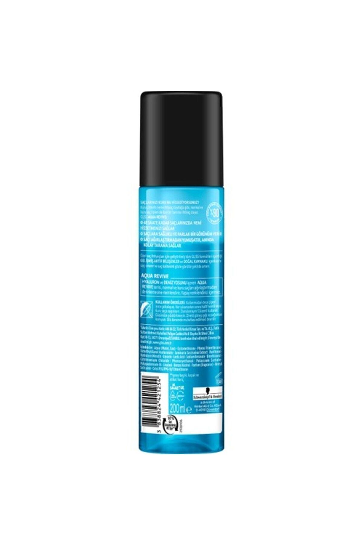 Gliss Aqua Revive Sıvı Saç Kremi 200 ml-