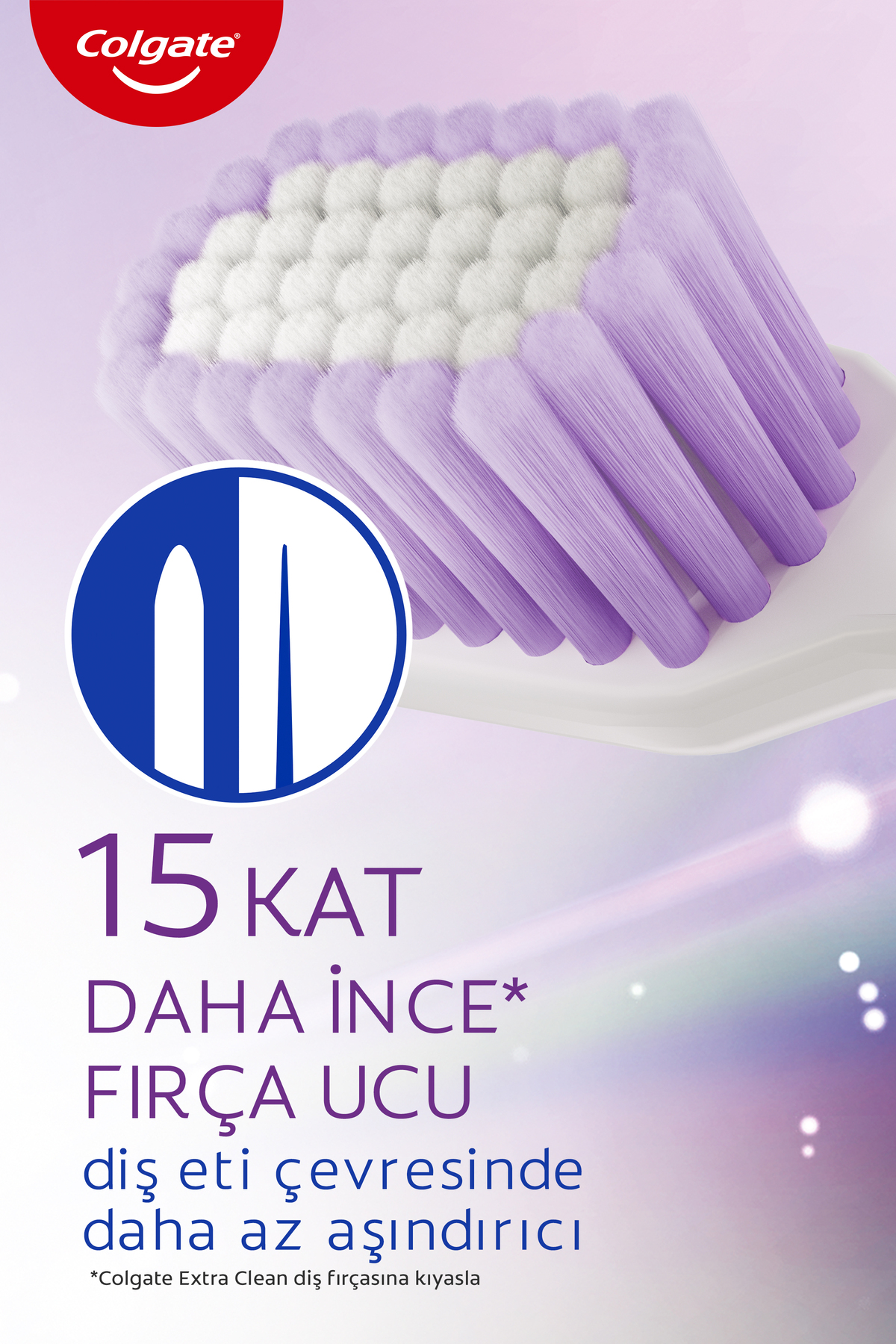 Colgate Gentle Clean 2+1 Diş Fırçası Hassas Yumuşak-
