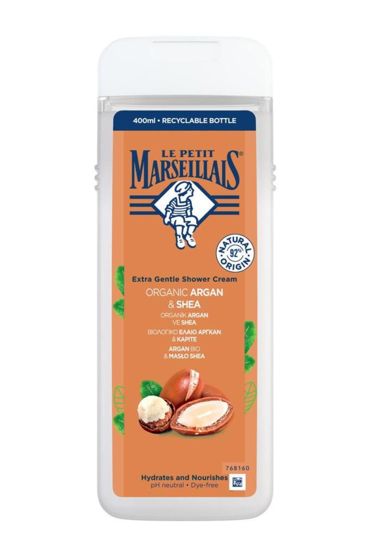 Le Petit Marseillais LPM Organik Argan ve Shea 400ml Duş Jeli-