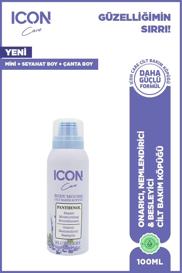 ICON Care ICON Care Cilt Bakım Köpüğü Blueberry & Mılkshake 100 ml-
