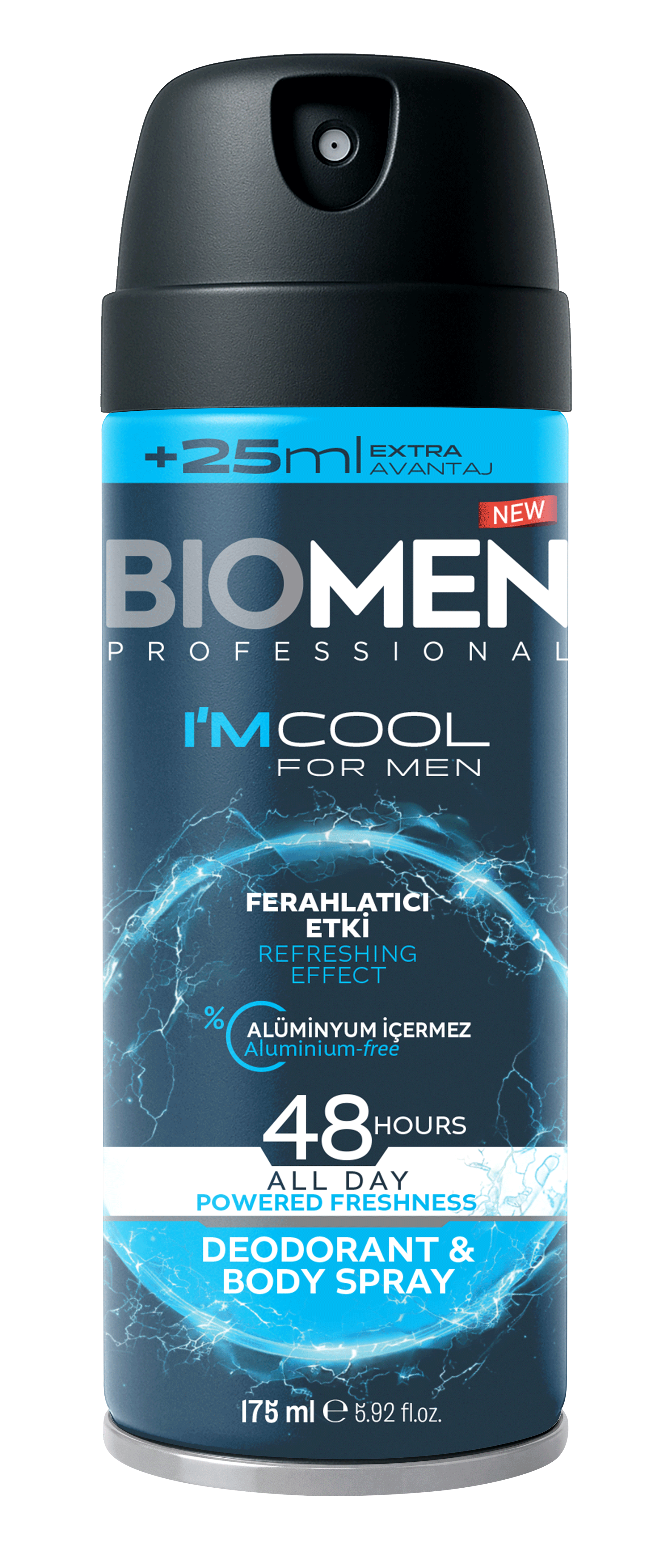 BIOMEN BODY SPREY FORMEN FERAHLATICI ETKİ I'M COOL 175 ml-